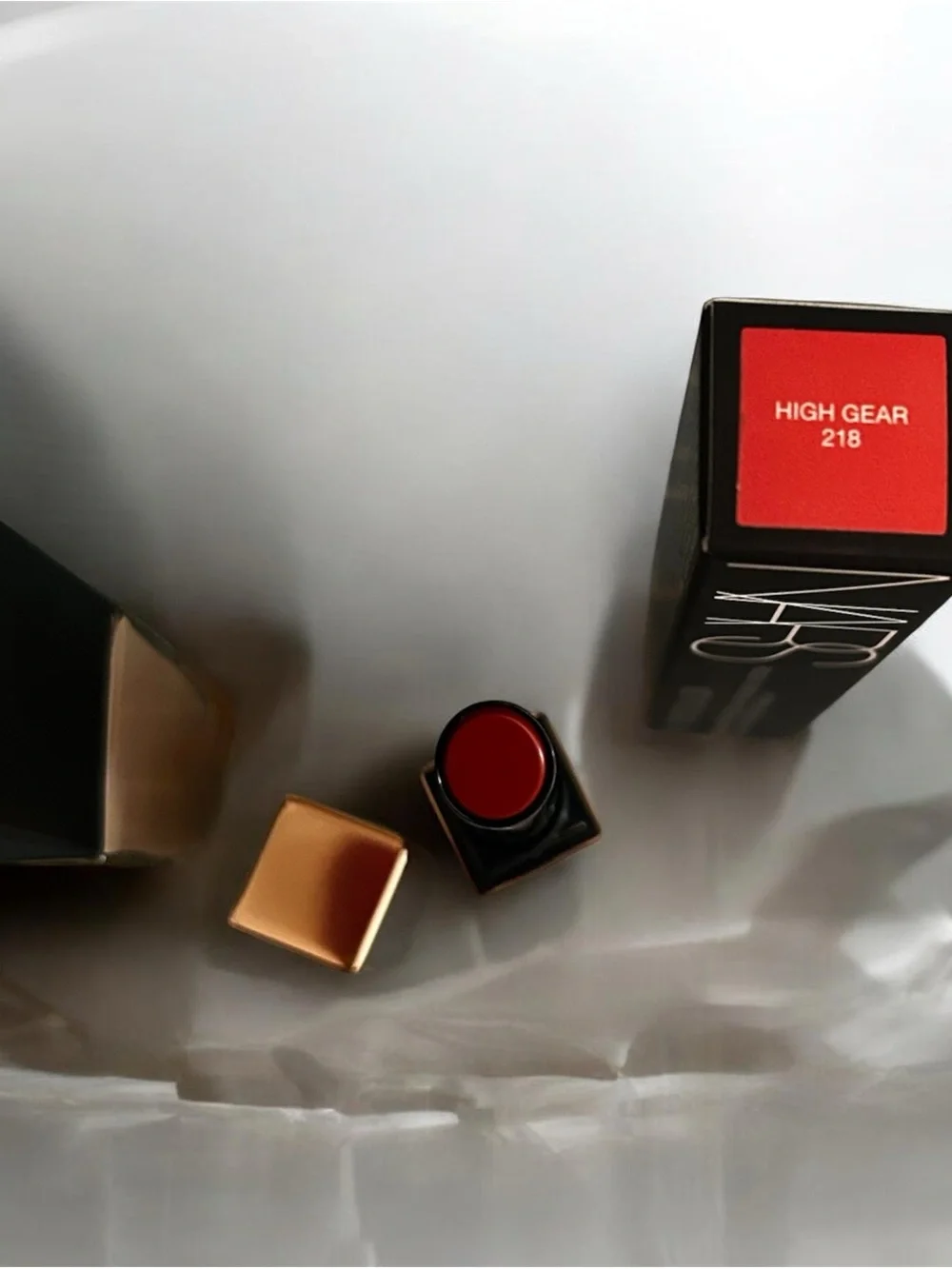NARS Foundation Bottle with Beige Shade & Lipstick NEW